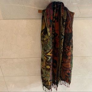 Aritzia Wilfred Multi-Colour Scarf